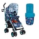 image 1 of Cosatto Supa 3 Stroller - Birth - 25kg, Compact Fold & Free Footmuff (Dragon Kingdom)