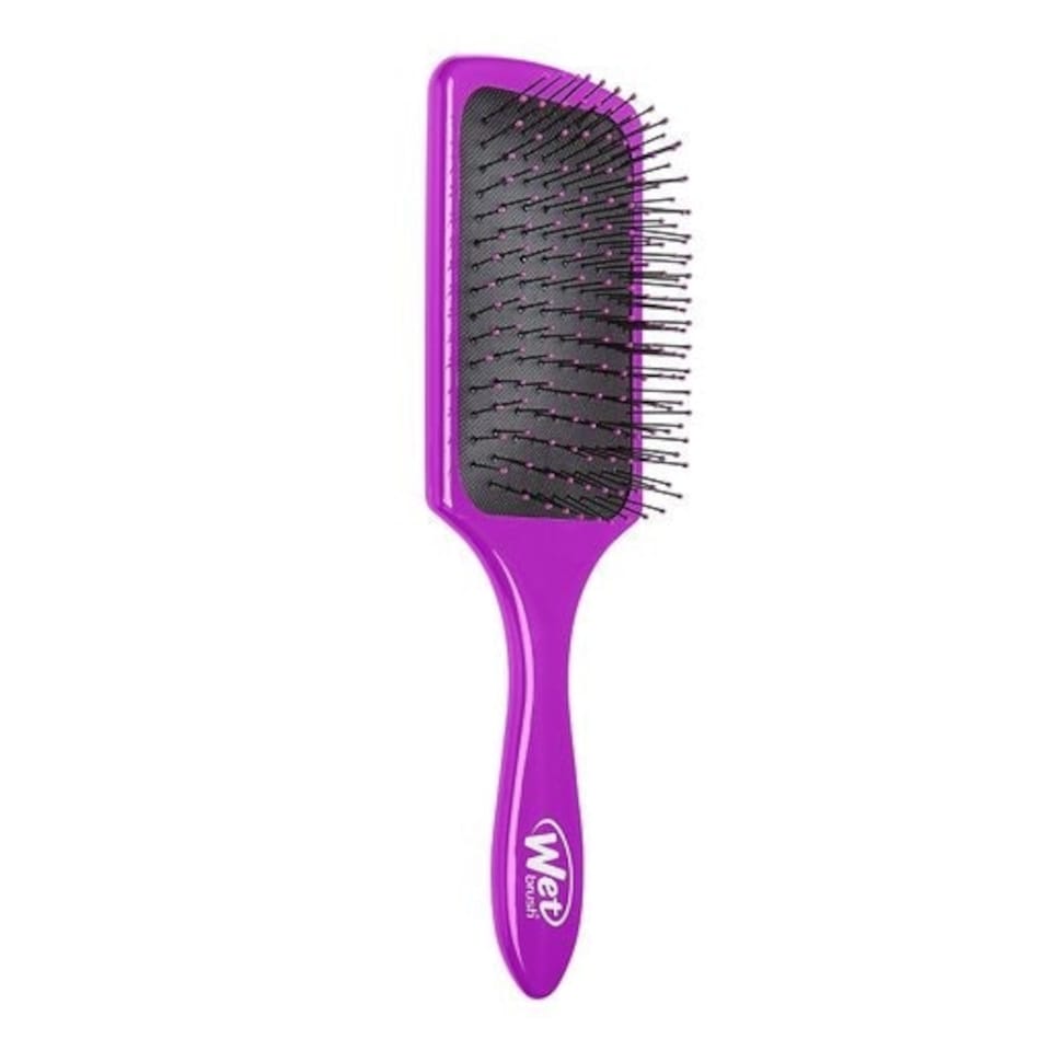 image 1 of WetBrush Paddle Detangler, Wide Surface, Purple, All Hair