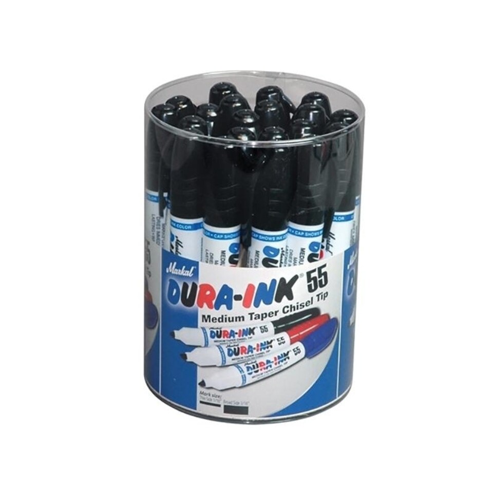 Markal Dura-ink Markers - Multi Colour - Tub of 20