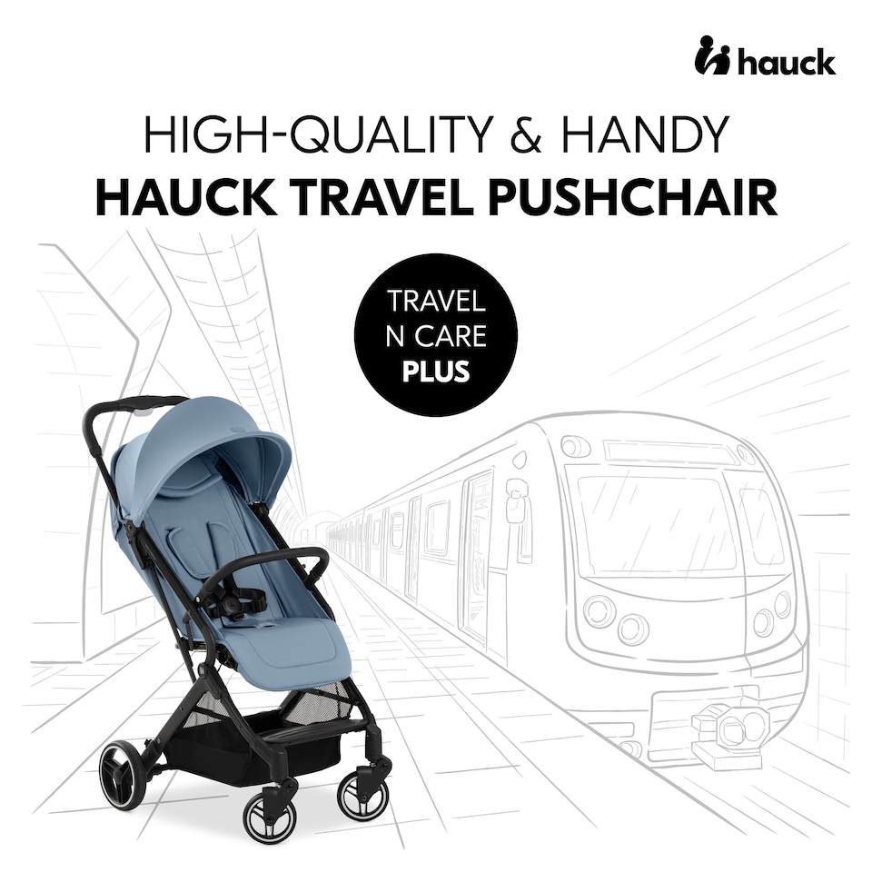 image 1 of hauck Travel N Care Plus – Dusty Blue