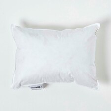 Homescapes Luxury Duck Feather Cushion Pad Insert Inner 40 x 30 cm (16 x 12") White