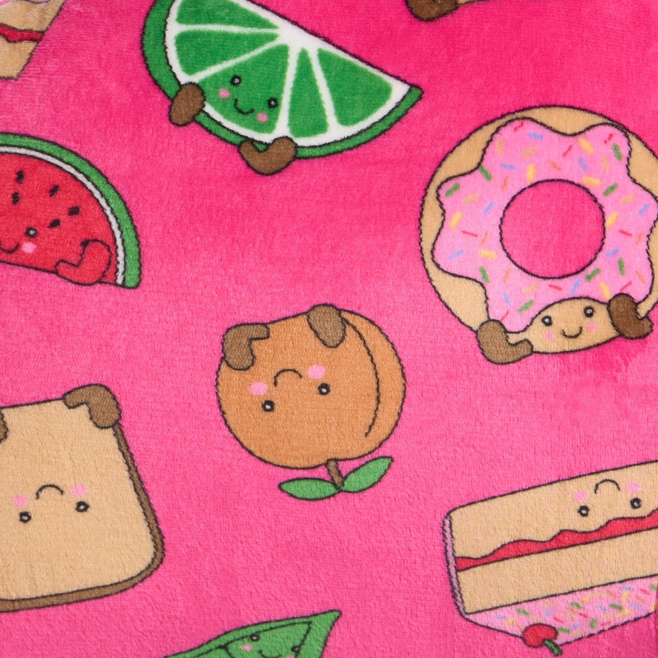 image 1 of OHS Kids Sweetie Pie Print Cuddle Cushion Reading Pillow