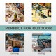 image 8 of Outsunny Portable Camping Sink with Towel Holder & Soap Dispenser Hand Wash