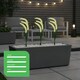 image 5 of Gardenwize 3pc Solar Setaria Viridis Stake Lights