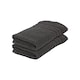 image 1 of Nicola Spring Cotton Wash Cloths - 30cm x 30cm - Charcoal - Pack of 2