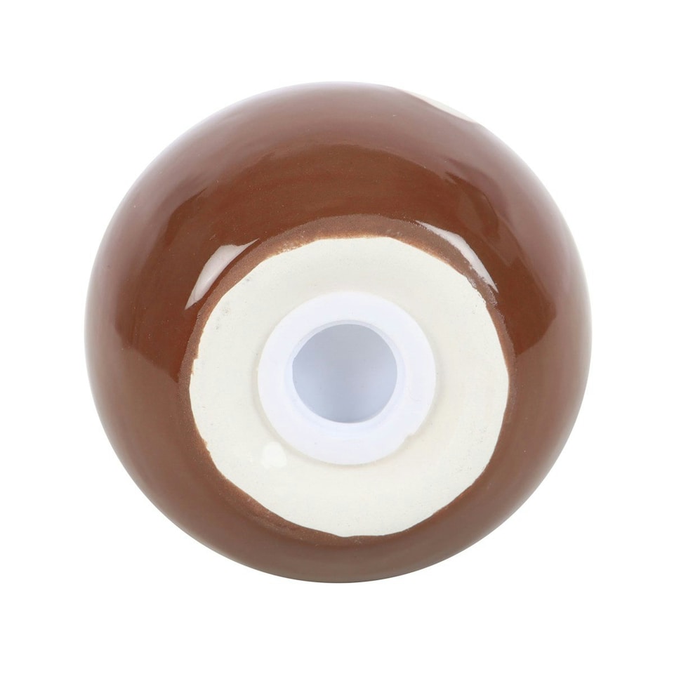 image 1 of Something Different Christmas Pudding Salt And Pepper Shakers - Brown/Green/White - One Size