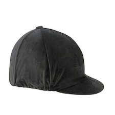Shires Velvet Hat Cover - Black - L | Black | L