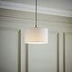 image 1 of ValueLights Reni Small White Pendant Shade White