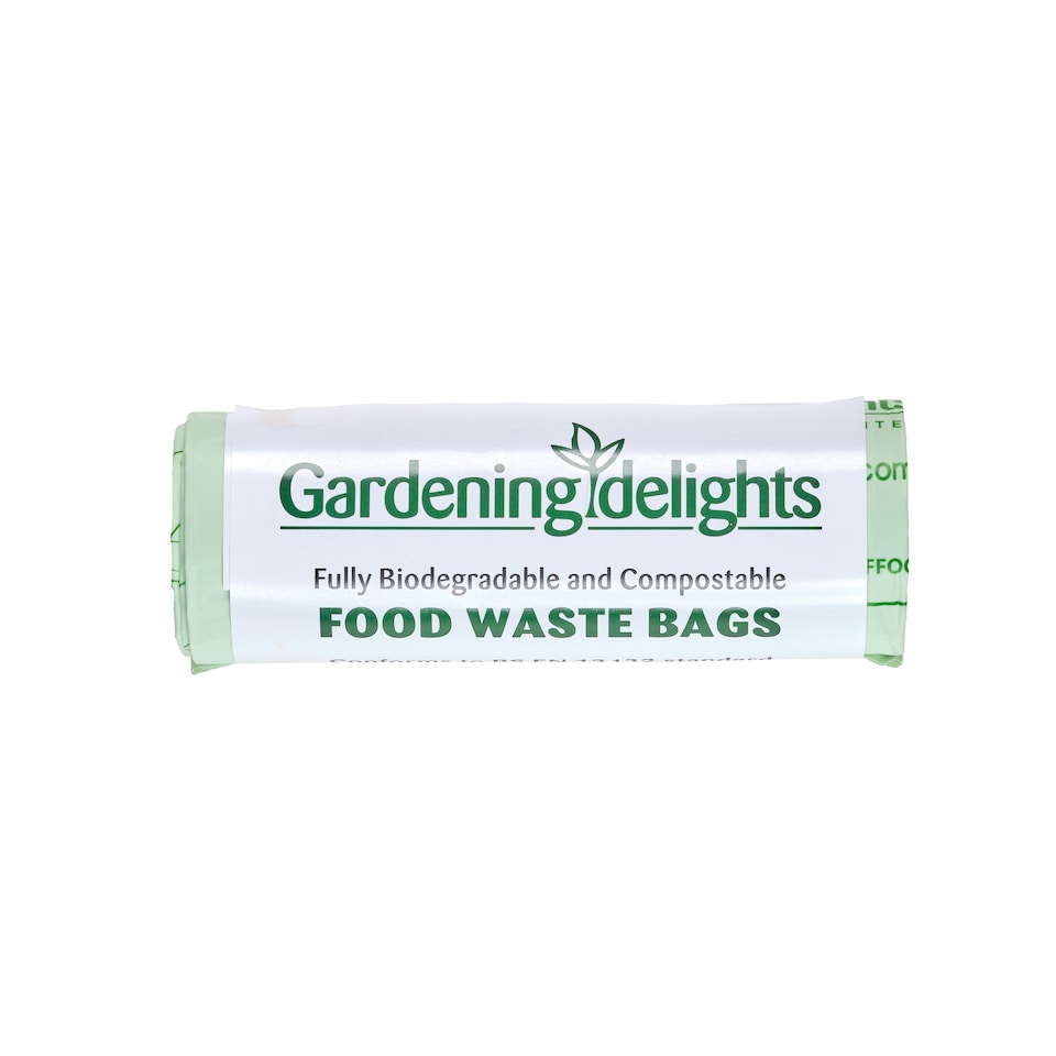 image 1 of 20 Litre Compostable Food Waste Caddy Liners, 50 x 60cm, Roll of 25