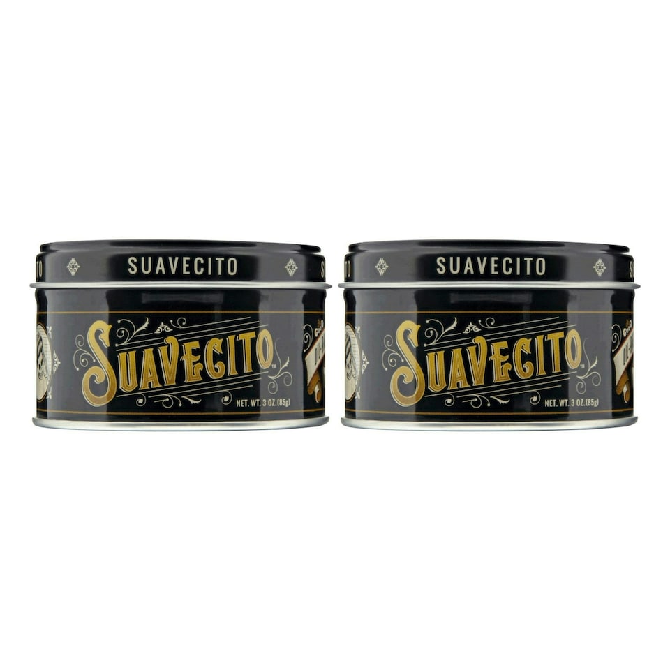 Suavecito Oil Based Pomade x 2: Healthy Shine & Hold, 3oz