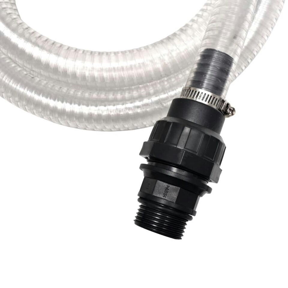 Suction Hose with Connectors 7 m 22 mm White Tesco Groceries