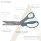 image 5 of Milward Pinking Shears - 23.5cm/9.25in Soft-Grip Zigzag Fabric & Craft Scissors for Sewing, Quilting & Papercraft