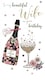 image 1 of To My Beautiful Wife On Your Birthday With Love Handmade Card