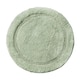 image 1 of Round Bath Mat 100% Cotton - Sage Green