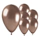 image 1 of Shiny Rose Gold Bio Latex Balloons 33cm / 13 in - Pack of 6