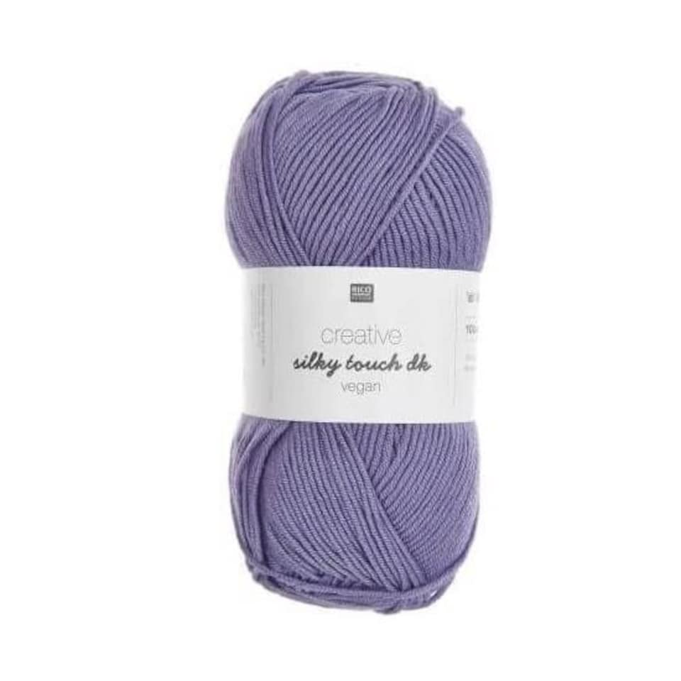 Rico Design Yarn Creative Silky Touch DK Purple | Purple