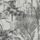 image 2 of Sublime JUNGLE TEXTURE MONO Wallpaper | Black | Black | 10m Length x 52cm Width