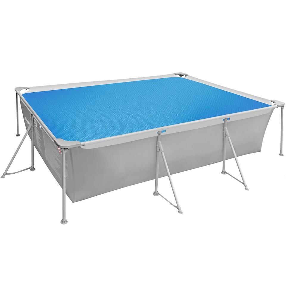 image 1 of Pool Solar Cover to Protect and Warm Rectangular Swimming Pool | Blue | blue | 1