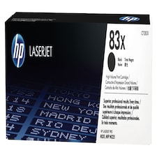 HP 83X Black High Yield Toner 2.2K pages for HP LaserJet Pro M201/M225 (Not compatible with the M125/M127 series) - CF283X N/A