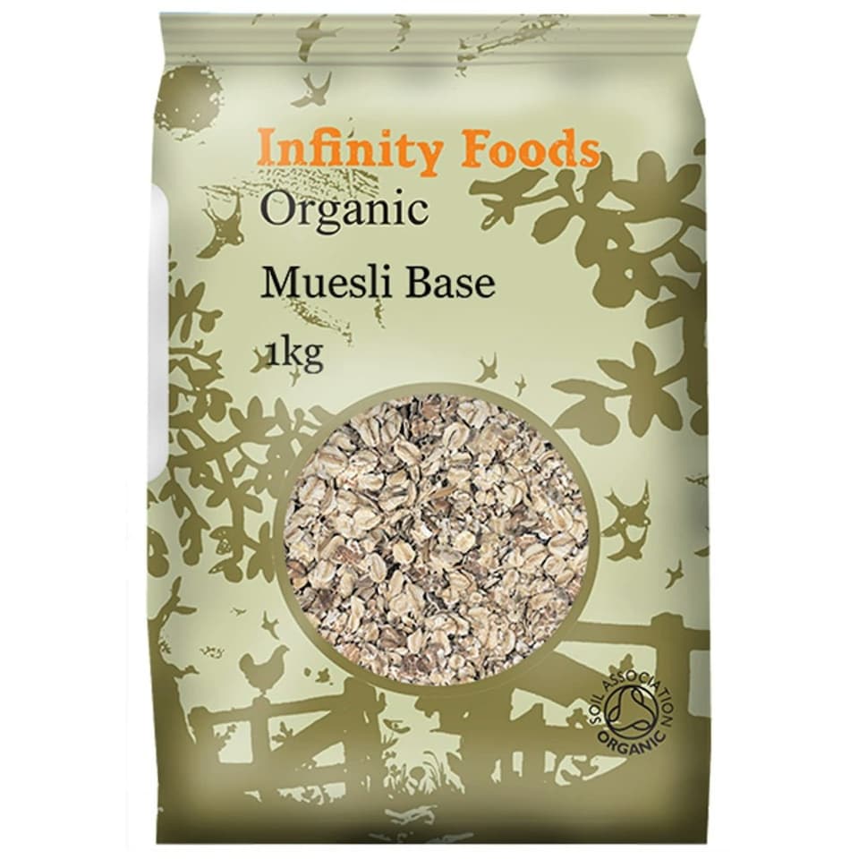 Muesli Base 1kg, Organic (Infinity Foods)
