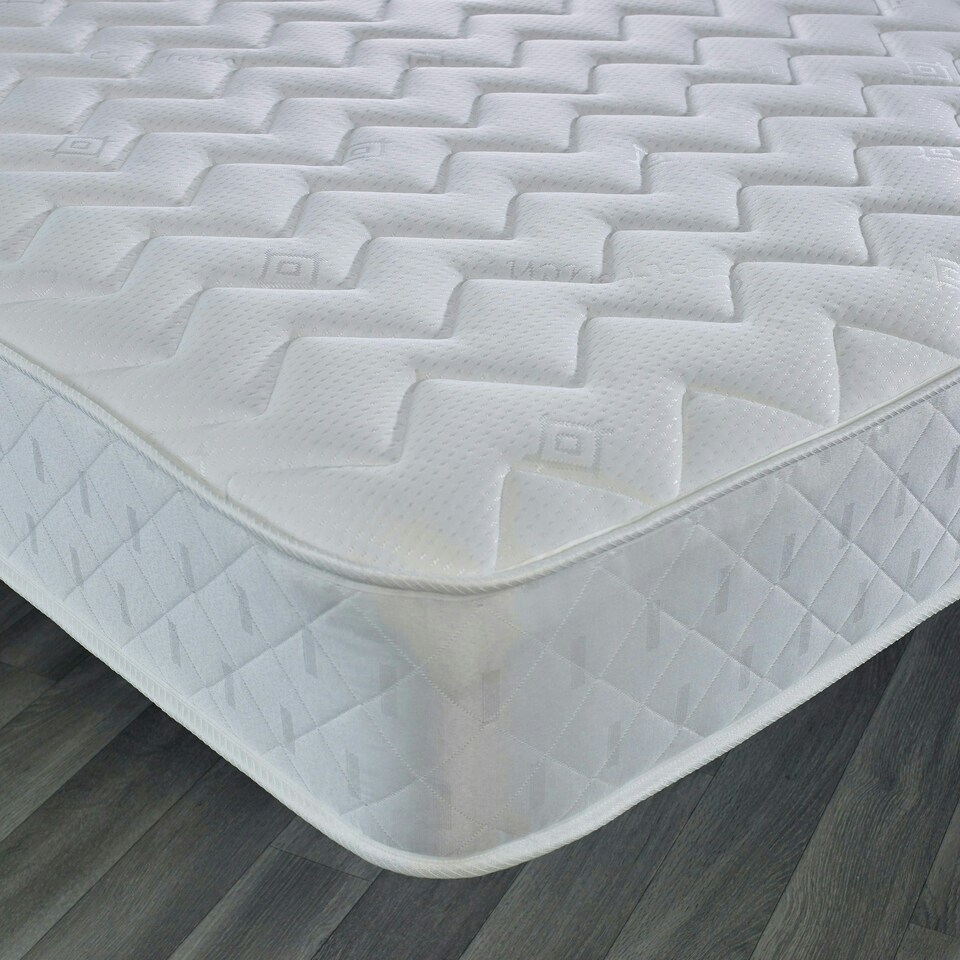 image 1 of Astral Hybrid Mattress - Soft Feel Cool Touch Quilted Sleep Surface White | Single