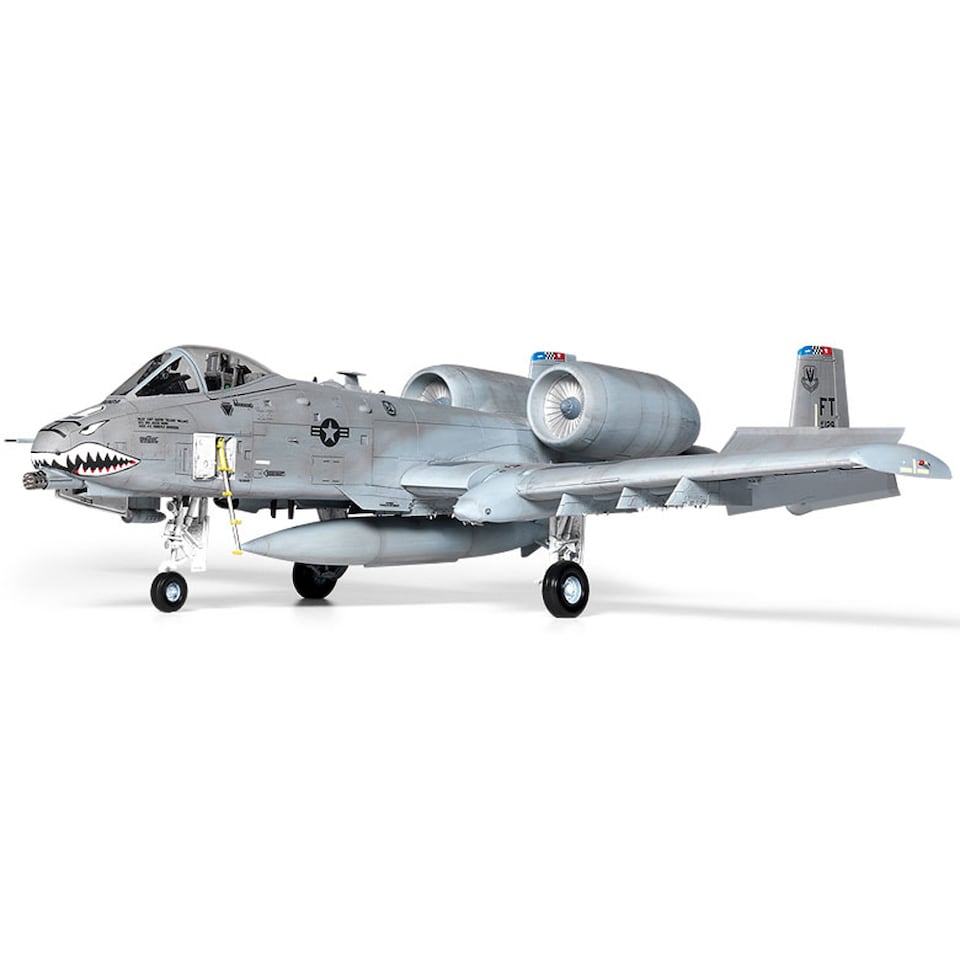 image 1 of Academy USAF A-10C 75th FS Flying Tigers Military Aircraft Model Kit Scale 1-48