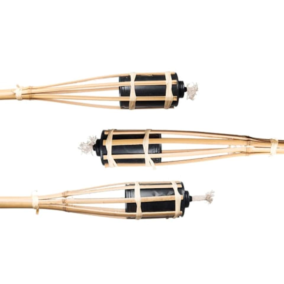 image 1 of Natural Bamboo Garden Torch 60cm - Pack of 25