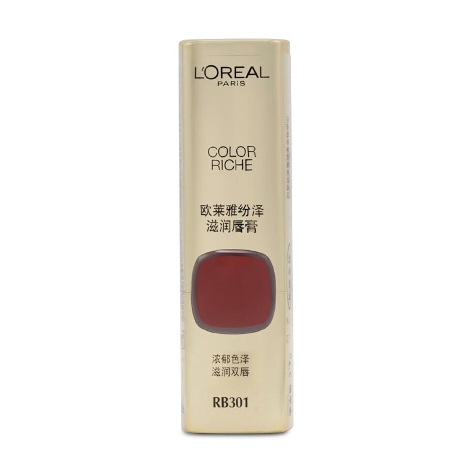 L'Oreal Colour Riche Brown Lipstick RB301 Iridescent Spicy Cinnamon N/A
