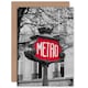 image 1 of Metro Travel Paris Bon Voyage Him Her Card