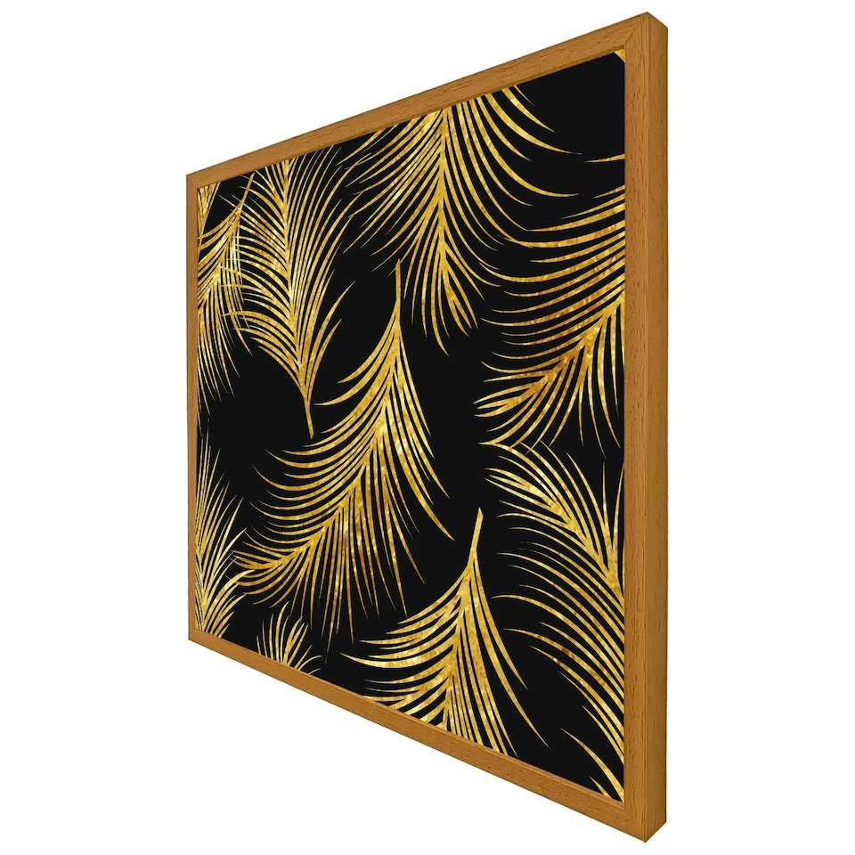 image 1 of Golden tropical (Picture Frame) Grey | XL