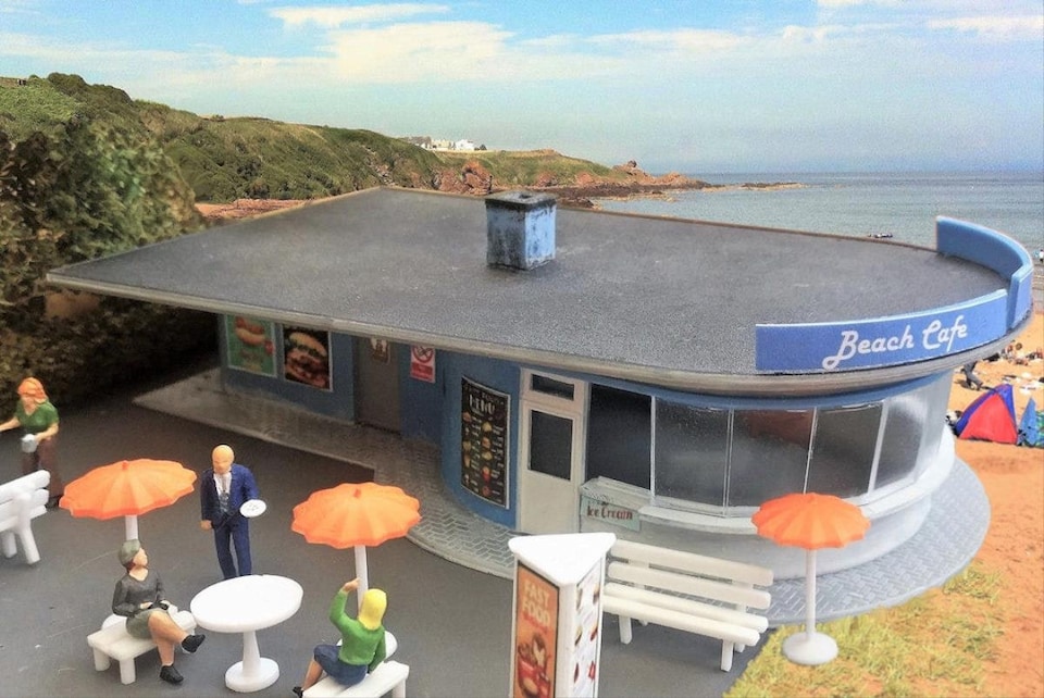 image 1 of GM Structures Fordhampton Seafront Cafe Kit
