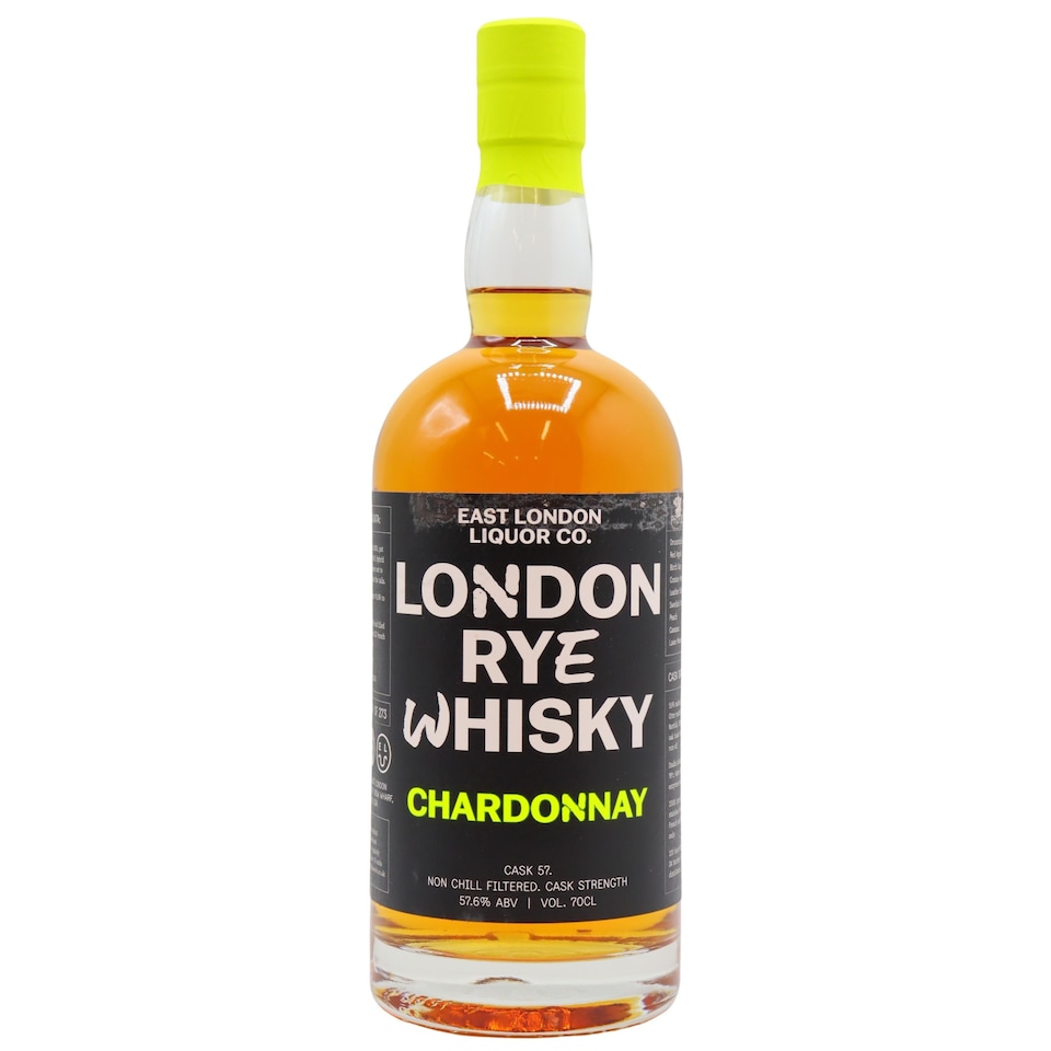 East London Liquor Co. - Rye Chardonnay Single Cask Whisky