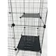 image 4 of Gr8 Home Large 4 Tier Cat Cage Playpen Enclosure Pet Kitten Kennel Metal Wire Crate Box