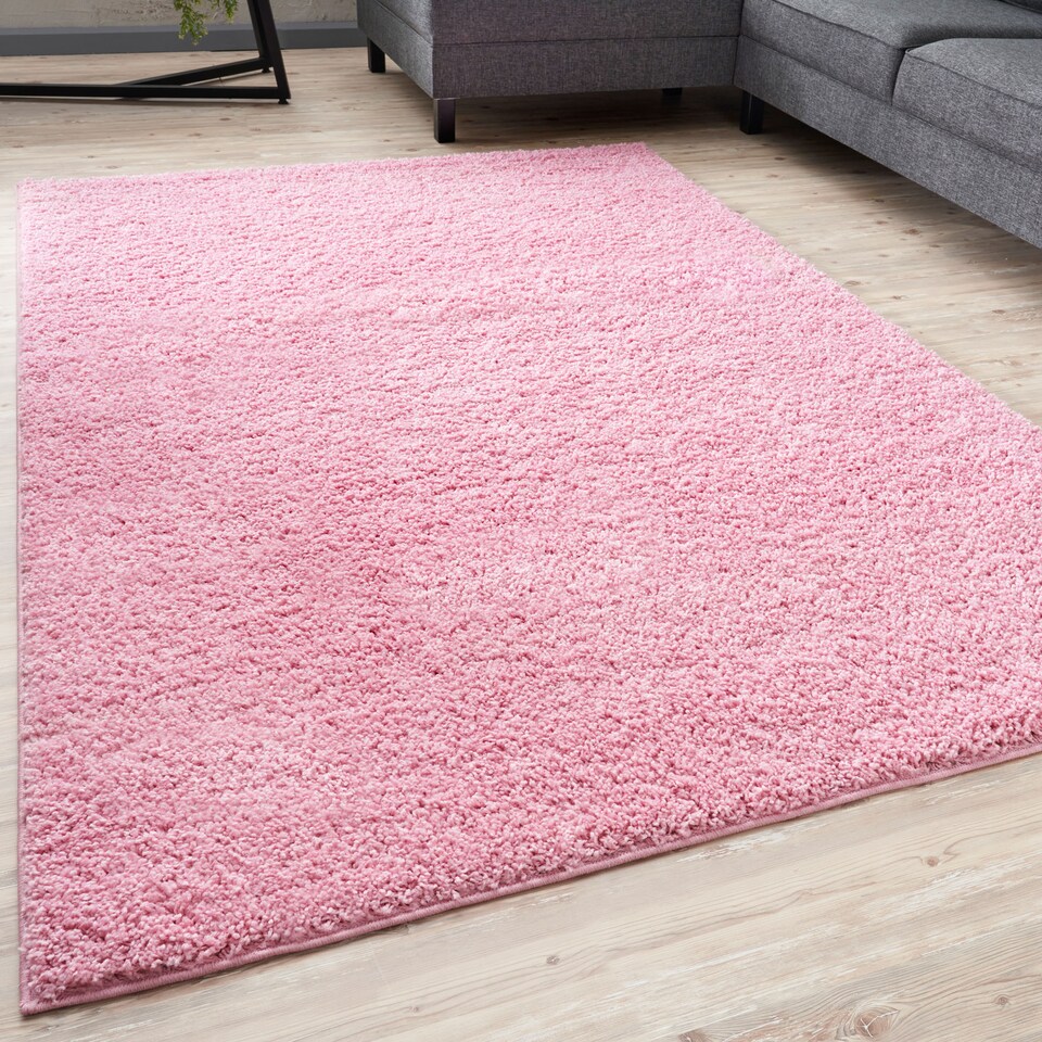 image 1 of The Rugs Myshaggy Collection Plain Soft High Pile Shaggy Floor Rugs and Runners Living Room Bedroom