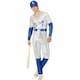 image 2 of Elton John Mens Deluxe Sequin Costume Set - Blue/Silver - S S
