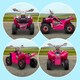 image 6 of HOMCOM Electric Quad Bike, 6V Kids Ride-On ATV, for Ages 18-36 Months - Pink
