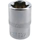 image 1 of E22 Female Torx Socket Star Bit 1/2" Drive Standard External Chrome Vanadium