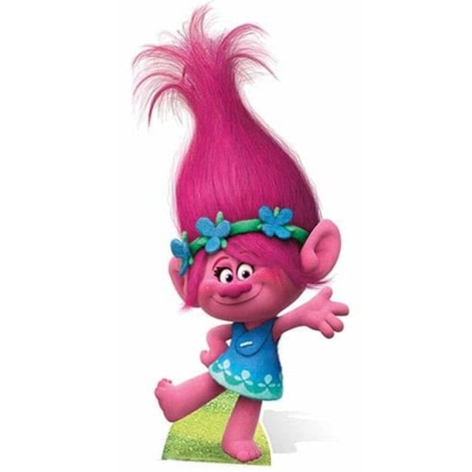 Princess Poppy Trolls Star Mini Cardboard Cutout 94cm