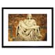 image 1 of Michelangelo Pieta 1499 Old Master Painting 12x16" Framed Wall Art Print