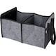 image 1 of Felt Car Boot Organiser - Medium Grey - One Size