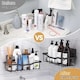 image 3 of 5 Pack Shower Caddy with Wall Stickers Rustproof No Drilling Stainless Steel Shower Caddy  Bathroom Storage Organizer