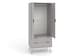 image 7 of Augusta Industrial Style Pine Wardrobe with 2 Doors and 2 Drawers for Bedroom Storage | Grey | Grey | One Size | 1