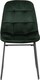 image 3 of Pair of Lukas Velvet Dining Chairs | Green | Emerald Green | 2