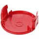 image 8 of SPARES2GO Dual Strimmer Line Spool + Cover Cap Kit compatible with McGregor 350w MET3525 Trimmer