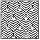 image 4 of Black geometric decoration (Picture Frame) White | M