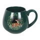 image 3 of Ceramic Green Fawn Rounded Mug Green