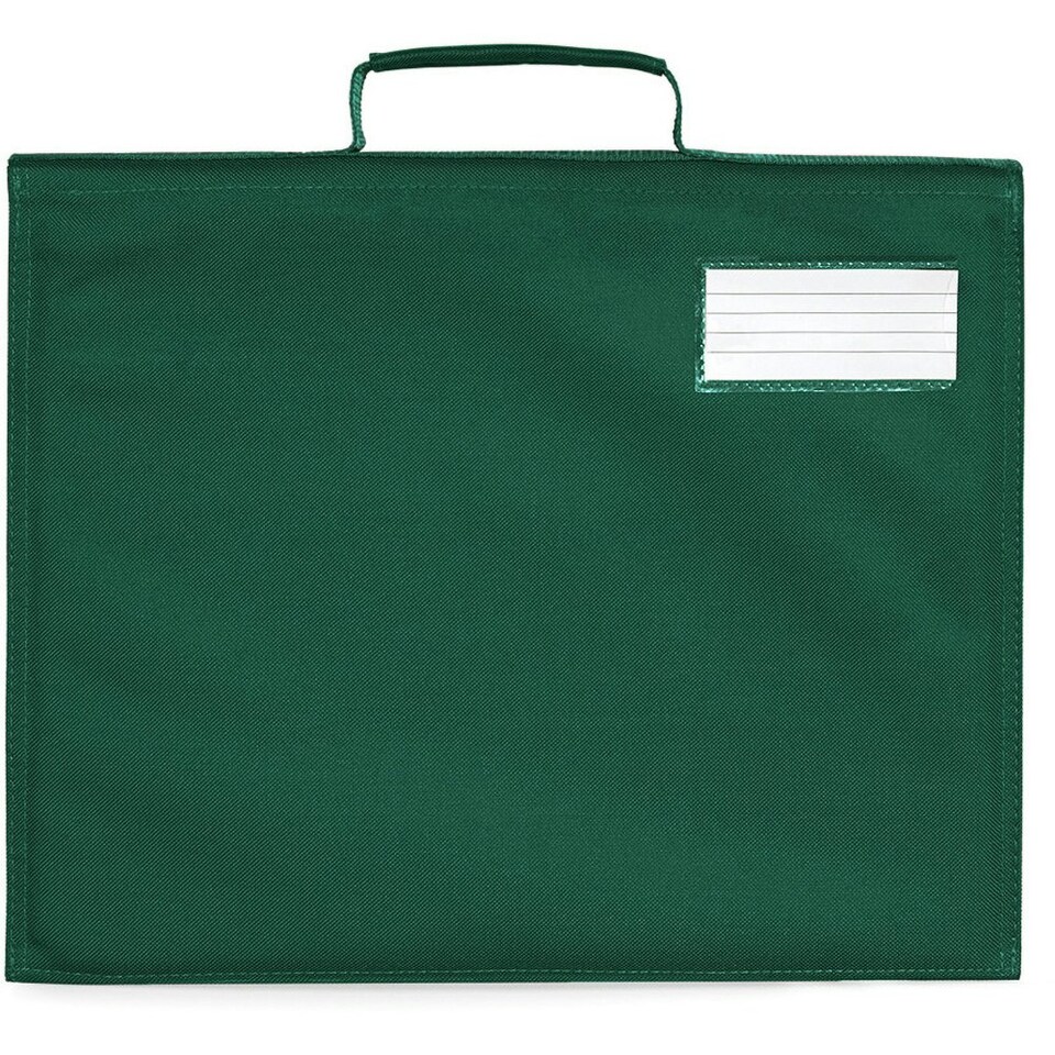 image 1 of Quadra Classic Book Bag - 5 Litres - Bottle Green - One Size