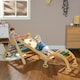 image 2 of AIYAPLAY 5-in-1 Toddler Climbing Frame with Ramp, Arch, for 18-48 Months
