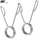 image 3 of Modern Fitness Silver Olympic Barbell Clamps Professional 50mm Aluminium Quick-Release Locking Collars Pair