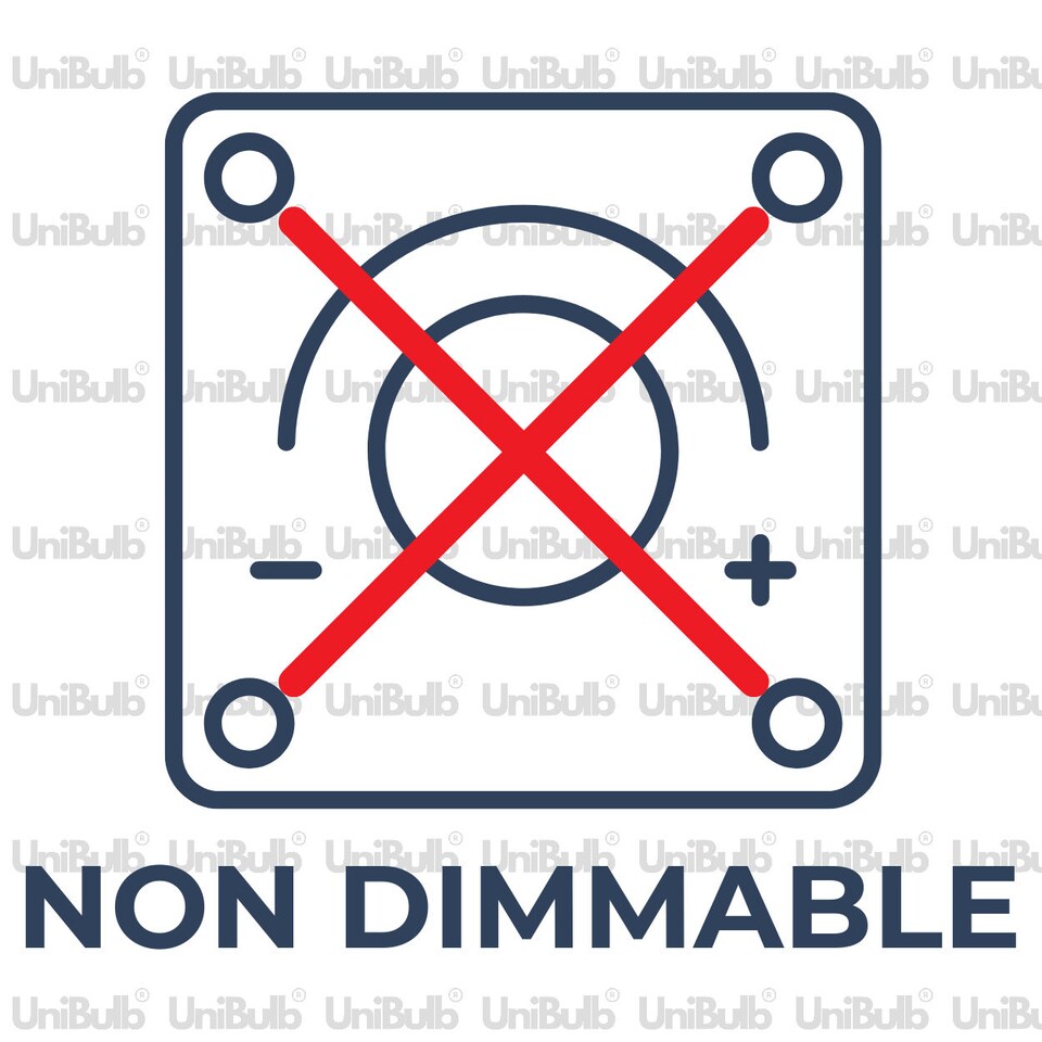 image 1 of UniBulb LED GU10 345lm 3.6W 3000K (Warm White) Spotlight Downlight Light Bulb - Pack of 10 | White | Warm White | 10